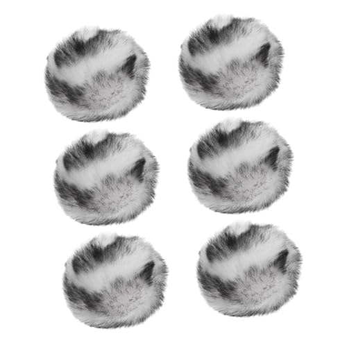 UKCOCO 6 Stück Plüschspielzeugball Mit Leopardenmuster Katzenspielzeug Interaktives Katzenballspielzeug Kickerspielzeug Für Kätzchen Katzenbälle Katzenminze Kauspielzeug UKCOCO 6 Stück Plüschspielzeugball Mit Leopardenmuster Katzenspielzeug Interaktives Katzenballspielzeug Kickerspielzeug Für Kätzchen Katzenbälle Katzenminze Kauspielzeug von UKCOCO