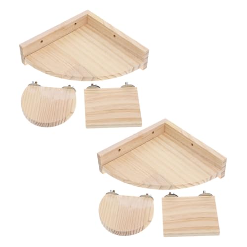 UKCOCO 6Stücke Hamster Kletterbrett Sprungständer Für Hamster Und Kleine Nager Plattformen Dreiecksständer Und Halbrunden Ständern Für Käfige UKCOCO 6Stücke Hamster Kletterbrett Sprungständer Für Hamster Und Kleine Nager Plattformen Dreiecksständer Und Halbrunden Ständern Für Käfige von UKCOCO