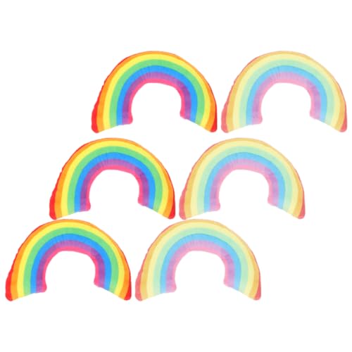 UKCOCO 6Stücke Katzenkissen Für Innenbereich U Förmiges Beruhigendes Für Katzen Kleines Sanften Und Dunklen Regenbogenfarben Für Tiefen Schlaf UKCOCO 6Stücke Katzenkissen Für Innenbereich U Förmiges Beruhigendes Für Katzen Kleines Sanften Und Dunklen Regenbogenfarben Für Tiefen Schlaf von UKCOCO