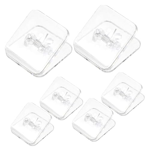 UKCOCO 6Stücke Transparente Pad Wandhalter Töpfchentablett Für Pinkelkissenhalter Für Innenräume Hundetraining System Selbstklebende Halterungen UKCOCO 6Stücke Transparente Pad Wandhalter Töpfchentablett Für Pinkelkissenhalter Für Innenräume Hundetraining System Selbstklebende Halterungen von UKCOCO