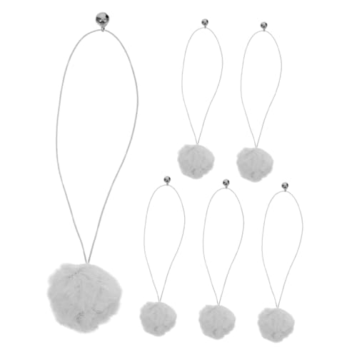 UKCOCO 6pcs Hanging Katzen Teaser Ball Mit Bell Cat Kratzer Postspielzeug Interaktive Katzenbäume Ersatzkugeln UKCOCO 6pcs Hanging Katzen Teaser Ball Mit Bell Cat Kratzer Postspielzeug Interaktive Katzenbäume Ersatzkugeln von UKCOCO