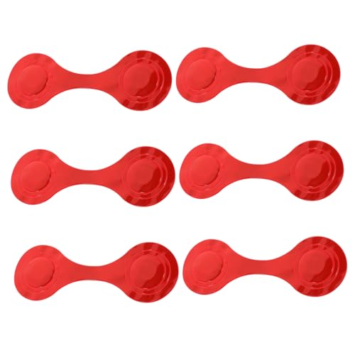 UKCOCO 6stücke Reflektierende Warnclips Tragbare Sicherheitsclips Für Schulranzen Hunde Und Sportbekleidung Hochsichtbar Für Nachtläufe Und Outdoor-aktivitäten von UKCOCO
