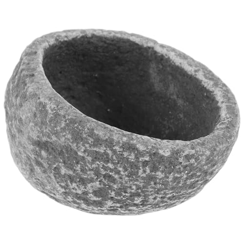 UKCOCO Anti-Escaping Food Bowl Futter- und Wassernapf für Reptilien bärtiger Drache Futternapf für Reptilien Chamäleon Terrarienschalen Futternapf für Eidechsen Harz Grey UKCOCO Anti-Escaping Food Bowl Futter- und Wassernapf für Reptilien bärtiger Drache Futternapf für Reptilien Chamäleon Terrarienschalen Futternapf für Eidechsen Harz Grey von UKCOCO