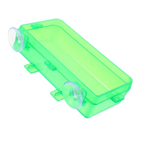 UKCOCO Anti-Eskapital-Wasserbecken Zubehör für Reptilien Herbst-Schlangenbecher bärtiger Drachenfuttermittel Wassernapf für Reptilien Reptilienbecken Plastik Light Green UKCOCO Anti-Eskapital-Wasserbecken Zubehör für Reptilien Herbst-Schlangenbecher bärtiger Drachenfuttermittel Wassernapf für Reptilien Reptilienbecken Plastik Light Green von UKCOCO