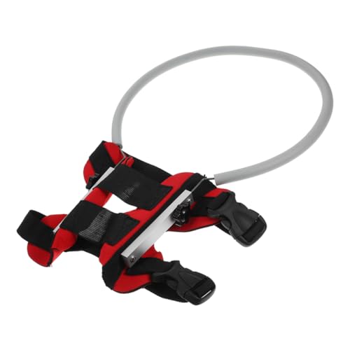 UKCOCO Antikollisionsring Für Blinde Hunde Zubehör Für Blinde Hunde Blindes Hundegeschirr Rot Polyester von UKCOCO