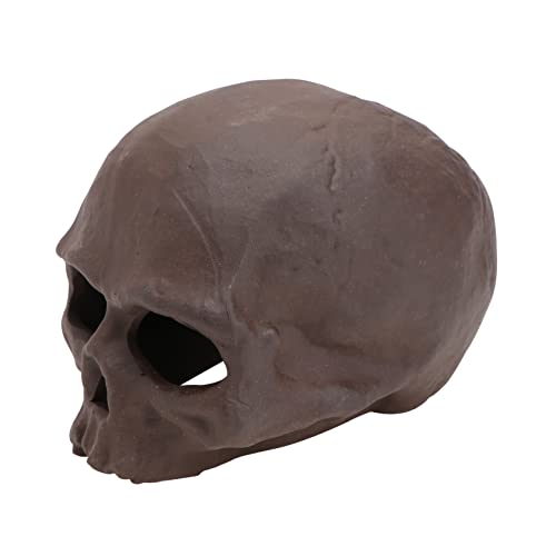 UKCOCO Aquarium Versteckhaus Fisch und Garnelenhöhle Skull Design Braun Langlebiges Umweltfreundliches Material Dekorativ und Praktisch für Komfortables Aquarienleben UKCOCO Aquarium Versteckhaus Fisch und Garnelenhöhle Skull Design Braun Langlebiges Umweltfreundliches Material Dekorativ und Praktisch für Komfortables Aquarienleben von UKCOCO