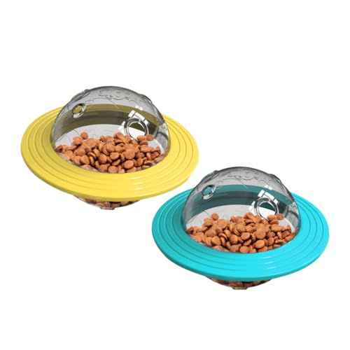 UKCOCO Auslaufendes für Tiernahrung Kreatives Hundefutter Hundetrainingsspielzeug mit Futter Futterspender für Haustiere Essen auslaufendes Yellow UKCOCO Auslaufendes für Tiernahrung Kreatives Hundefutter Hundetrainingsspielzeug mit Futter Futterspender für Haustiere Essen auslaufendes Yellow von UKCOCO