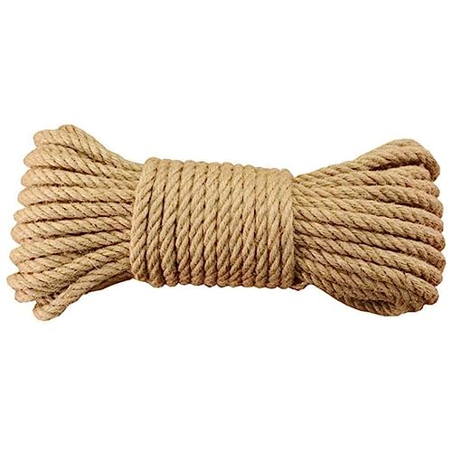 UKCOCO Austauschbares Kratzseil für Katzen Strapazierfähiges Jute Katzenspielzeug für DIY Projekte Ersatz für Kratzsäulen Vielseitig Einsetzbar UKCOCO Austauschbares Kratzseil für Katzen Strapazierfähiges Jute Katzenspielzeug für DIY Projekte Ersatz für Kratzsäulen Vielseitig Einsetzbar von UKCOCO