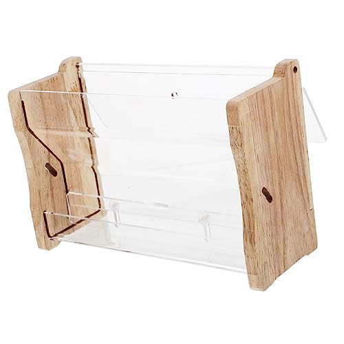 UKCOCO Automatische Mulde Futterbehälter für Hühner Getreide Vogel Fütterer Und selbst vogelfutter Automatischer Futterspender für Käfig klarer Futterbehälter Acryl Beige UKCOCO Automatische Mulde Futterbehälter für Hühner Getreide Vogel Fütterer Und selbst vogelfutter Automatischer Futterspender für Käfig klarer Futterbehälter Acryl Beige von UKCOCO