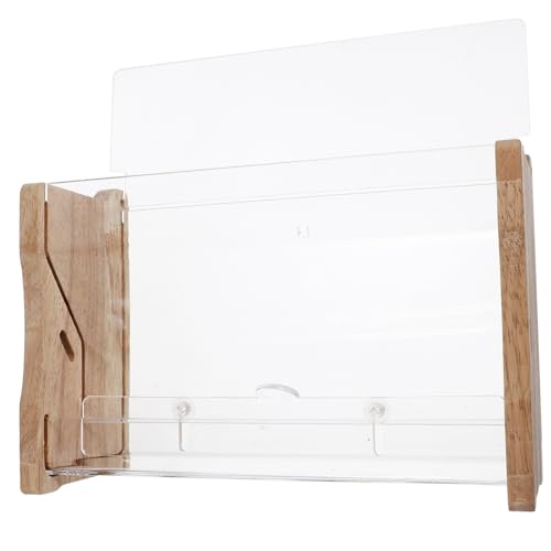 UKCOCO Automatische Mulde Hühner füttern Vogelfütterer Futterautomat für Hühner Und klein Getreide vogelfutter Rutin-Hähnchenfutter Futterspender für Papageien Acryl Beige UKCOCO Automatische Mulde Hühner füttern Vogelfütterer Futterautomat für Hühner Und klein Getreide vogelfutter Rutin-Hähnchenfutter Futterspender für Papageien Acryl Beige von UKCOCO