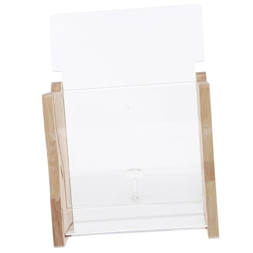 UKCOCO Automatische Mulde Multifunktions Transparente Feeder Mehrzweck-geflügelfutterautomat Etiketten Mit Klarer Behälter Material Füttern Im Freien Schüssel Acryl Beige UKCOCO Automatische Mulde Multifunktions Transparente Feeder Mehrzweck-geflügelfutterautomat Etiketten Mit Klarer Behälter Material Füttern Im Freien Schüssel Acryl Beige von UKCOCO