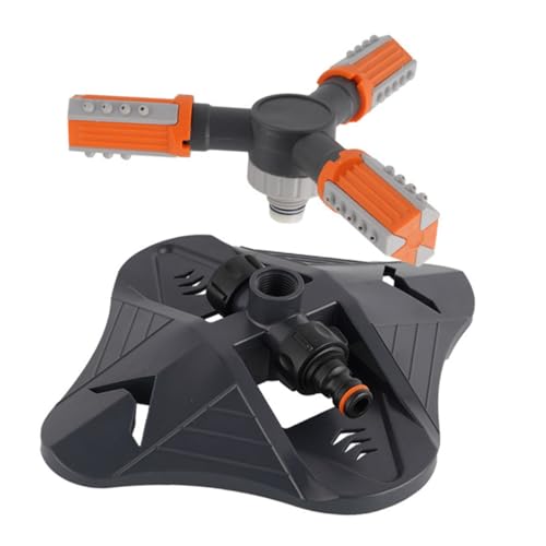 UKCOCO Automatischer Gartenbewässerungs Sprinkler Drehbarer Rasensprenger mit Einstellbaren Düsen für Effiziente Gartenbewässerung und Langlebig für und Pflanzen UKCOCO Automatischer Gartenbewässerungs Sprinkler Drehbarer Rasensprenger mit Einstellbaren Düsen für Effiziente Gartenbewässerung und Langlebig für und Pflanzen von UKCOCO