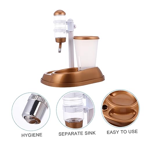 UKCOCO Automatischer Wasserspender Für Haustiere Mit Trinkschale Praktischer Futterautomat Für Katzen Neigungsdesign Für Komfortables Hygienisch Und Transparent UKCOCO Automatischer Wasserspender Für Haustiere Mit Trinkschale Praktischer Futterautomat Für Katzen Neigungsdesign Für Komfortables Hygienisch Und Transparent von UKCOCO