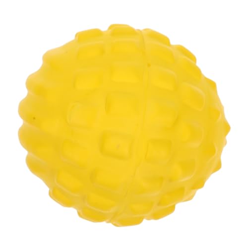 UKCOCO Beiß für Hunde für Haustiere Hundeball klein Interaktive Hundespielzeug Kauball für Hunde Knirschende Kugel für die Zähne eines Welpen Mahlkugel Yellow UKCOCO Beiß für Hunde für Haustiere Hundeball klein Interaktive Hundespielzeug Kauball für Hunde Knirschende Kugel für die Zähne eines Welpen Mahlkugel Yellow von UKCOCO