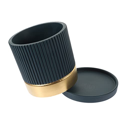 UKCOCO Blumentopf beliebt Gartenarbeit plantachbecken pflanztablett Gartenzubehör Terrakotta Anlage Pflanzen drinnen groß Blumentöpfe Kreativer Blumenpot Anzuchttopf mit Tablett Zement UKCOCO Blumentopf beliebt Gartenarbeit plantachbecken pflanztablett Gartenzubehör Terrakotta Anlage Pflanzen drinnen groß Blumentöpfe Kreativer Blumenpot Anzuchttopf mit Tablett Zement von UKCOCO