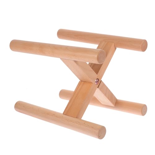 UKCOCO Blumentopfständer Aus Holzimitat Blumentopfhalter Topfpflanze Aufstiegsbasis Pflanzerständer Für Garten Pflanzenständer Für Fensterbänke Und Balkone von UKCOCO