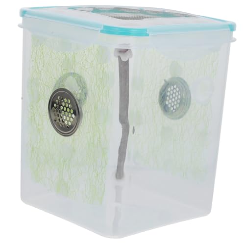UKCOCO Reptilien Fütterungsbox Für Gottesanbeterinnen Tragbare Terrarium Zuchtbox Für Insekten Atmungsaktives Beobachtung Und Pflege Von Kleinen Kriechtieren UKCOCO Reptilien Fütterungsbox Für Gottesanbeterinnen Tragbare Terrarium Zuchtbox Für Insekten Atmungsaktives Beobachtung Und Pflege Von Kleinen Kriechtieren von UKCOCO