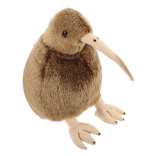 UKCOCO Dekorativer Vogel Ausgestopft Riesiges Plüschtier Groß Tiere Vogel Kuscheltier Puppe Karikatur Vogel Plüsch Brown von UKCOCO