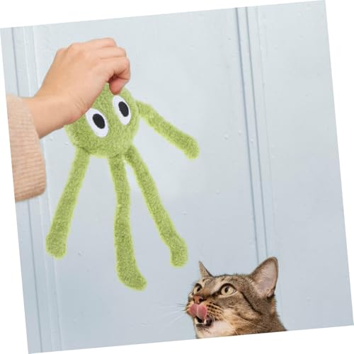 UKCOCO Ersatzkopf Für Katzenangel Süßes Beißspielzeug Kleines Hundespielzeug Crinkle Hundespielzeug Katzenspielzeug Haustier-Katze-plüsch-Teaser- Welpenspielzeug Plüsch Grün UKCOCO Ersatzkopf Für Katzenangel Süßes Beißspielzeug Kleines Hundespielzeug Crinkle Hundespielzeug Katzenspielzeug Haustier-Katze-plüsch-Teaser- Welpenspielzeug Plüsch Grün von UKCOCO