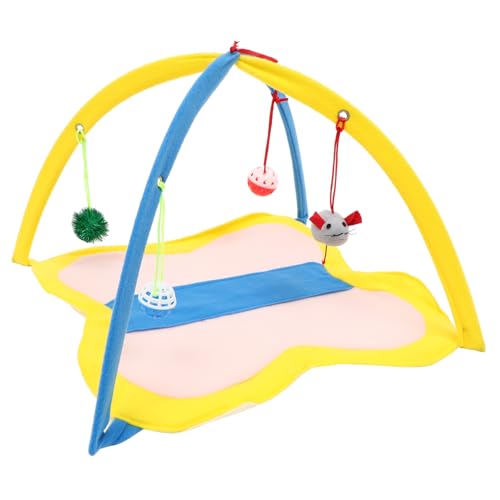 UKCOCO Faltbares Katzenzelt Mit Spielzeugball Waschbares Katzenhaus Für Drinnen Und Draußen Sicherer Schlafplatz Für Kätzchen Geeignet Für Garten Terrasse Und Wohnzimmer UKCOCO Faltbares Katzenzelt Mit Spielzeugball Waschbares Katzenhaus Für Drinnen Und Draußen Sicherer Schlafplatz Für Kätzchen Geeignet Für Garten Terrasse Und Wohnzimmer von UKCOCO