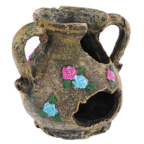 UKCOCO Fischtankdekor Dekorationspflanzen für Aquarien Zubehör Aquarium Luftpumpe Aquarien-Accessoires Aquarium Dekoration Harz Vase Ornament künstlicher Stamm Aquarienausrüstung Green UKCOCO Fischtankdekor Dekorationspflanzen für Aquarien Zubehör Aquarium Luftpumpe Aquarien-Accessoires Aquarium Dekoration Harz Vase Ornament künstlicher Stamm Aquarienausrüstung Green von UKCOCO