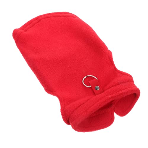 UKCOCO Fleece Hundeweste Für Kleine Und Mittelgroße Thermoweste Für Winter Winddicht Und Bequem Für Kalte Und von UKCOCO