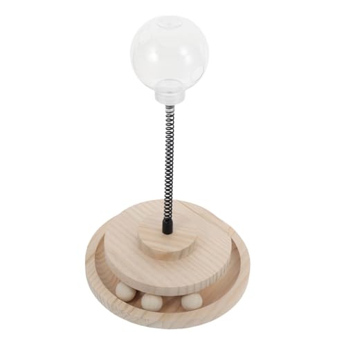 UKCOCO Floor Cat Toy Toy Interactive Treasser Ball Für Katzen Füttere Spielzeug Für Innenhüter Snack Und Training Für Das Training Sicherer Und Tierfreundliches Material von UKCOCO