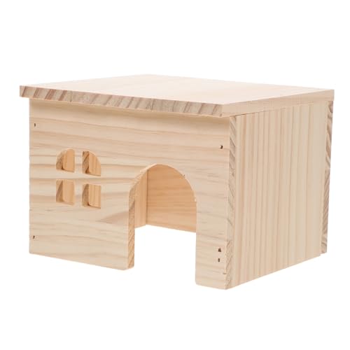 UKCOCO Fütterungsplattform Hamsterspielplatz Hamsterzubehör für Käfige Hamsterbett Hamster Mehrkammerversteck Zubehör für Haustierratten Spielzeughamster Mauskäfig hölzern UKCOCO Fütterungsplattform Hamsterspielplatz Hamsterzubehör für Käfige Hamsterbett Hamster Mehrkammerversteck Zubehör für Haustierratten Spielzeughamster Mauskäfig hölzern von UKCOCO