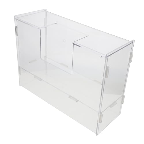 UKCOCO Futterautomat für Haustiere Häschen-Heu-Futterspender Heuhalter für Kaninchen Hase Heuhalter Heumatten für Kaninchen Heubeutel für Kaninchen Acryl Transparent UKCOCO Futterautomat für Haustiere Häschen-Heu-Futterspender Heuhalter für Kaninchen Hase Heuhalter Heumatten für Kaninchen Heubeutel für Kaninchen Acryl Transparent von UKCOCO