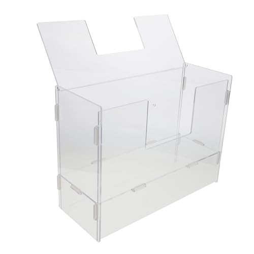UKCOCO Futterautomat für Haustiere Heufutterstation für Kaninchen Heumatten für Kaninchen Hase Heuhalter Häschen-Heu-Futterspender Heuraufe für Kaninchen Acryl Transparent UKCOCO Futterautomat für Haustiere Heufutterstation für Kaninchen Heumatten für Kaninchen Hase Heuhalter Häschen-Heu-Futterspender Heuraufe für Kaninchen Acryl Transparent von UKCOCO