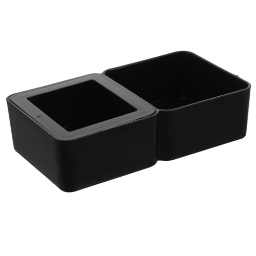 UKCOCO Wasserschale Für Reptilien Futternapf Aus Kunststoff Für Gecko Bartagame Und Echse Dual-Zweck Futter Und Wassernapf Abs-Material Einfache Reinigung Für Reptiliengehege von UKCOCO