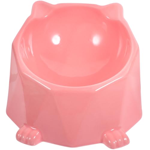 UKCOCO Futternapf für Haustiere Haustierfutter Tierfutterautomat aus Keramik Futterautomat aus Keramik für Hunde Keramiknapf für Hunde Futterautomat für Haustiere Rosa UKCOCO Futternapf für Haustiere Haustierfutter Tierfutterautomat aus Keramik Futterautomat aus Keramik für Hunde Keramiknapf für Hunde Futterautomat für Haustiere Rosa von UKCOCO