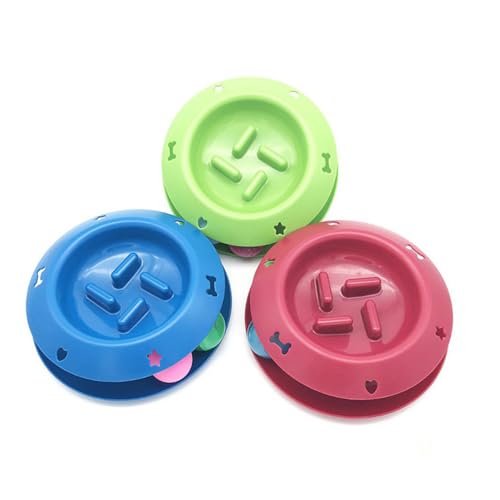 UKCOCO Futternapf für Haustiere stoffball Rolling Ball Rollender Ball katzenfutter schüssel Katzenfutterschüssel langsame fütterung für Katzen Futterautomat für Haustiere UKCOCO Futternapf für Haustiere stoffball Rolling Ball Rollender Ball katzenfutter schüssel Katzenfutterschüssel langsame fütterung für Katzen Futterautomat für Haustiere von UKCOCO