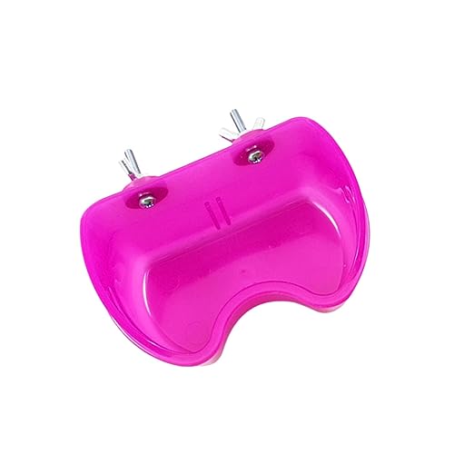 UKCOCO Futternapf für Vögel pet Bowl wasserbecken Vogeltränke für Papageien vogelnapf vogelkäfig zubehör Spielzeughängematte Hamster coop Pavillon Papageienfütterung Schüssel für Papagei von UKCOCO