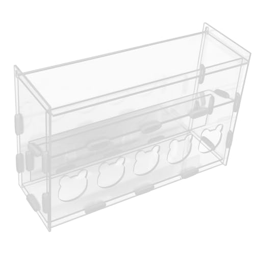 UKCOCO Klarer Hühnerfutterspender Aus Acryl Routinierter Futterautomat Für Kleine Hühner Leicht Zu Reinigen Und Langlebig Für Tägliche Fütterung Von Geflügel UKCOCO Klarer Hühnerfutterspender Aus Acryl Routinierter Futterautomat Für Kleine Hühner Leicht Zu Reinigen Und Langlebig Für Tägliche Fütterung Von Geflügel von UKCOCO