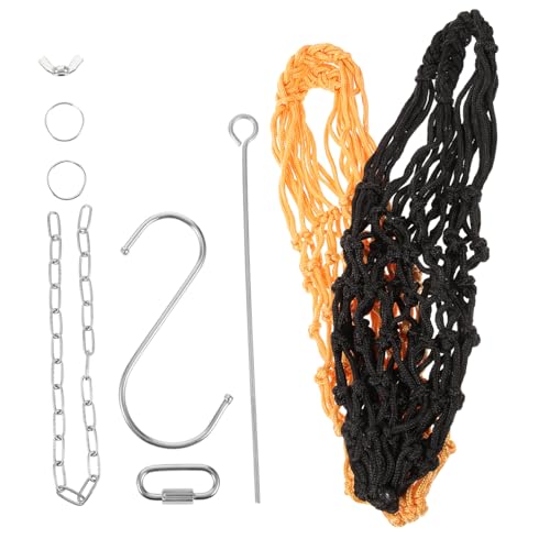 UKCOCO Hängender Futterhalter Für Vögel Mit Obst Gemüseäpfel Für Papageien Und Hühner Reißfestes Netz Für Abwechslungsreiche Fütterung Und Spiel von UKCOCO