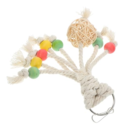 UKCOCO Vogel-zerkleinerungsspielzeug Vogel-kauspielzeug Zum Aufhängen Vogelfutter-hängespielzeug Vogelkäfig-Spielzeug Papageien-kauspielzeug Sittich-trainingsspielzeug Hängendes von UKCOCO