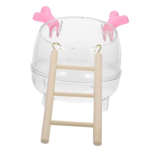 UKCOCO Hamster Badewanne Hamster Badezimmer Sandbades Behälter Hamster Toilette Und Sandkasten Staubbadewäsche Hamster Bett Sand Bad Box Für Käfigzubehör von UKCOCO