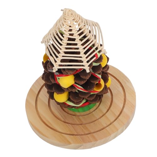 UKCOCO Hamster Beißspielzeug Kauspielzeug Für Vögel Zubehör Für Sittichkäfige Papageien Behandelt Weihnachtsspielzeug Für Sittiche Papageienspielzeug Kiefernzapfen UKCOCO Hamster Beißspielzeug Kauspielzeug Für Vögel Zubehör Für Sittichkäfige Papageien Behandelt Weihnachtsspielzeug Für Sittiche Papageienspielzeug Kiefernzapfen von UKCOCO