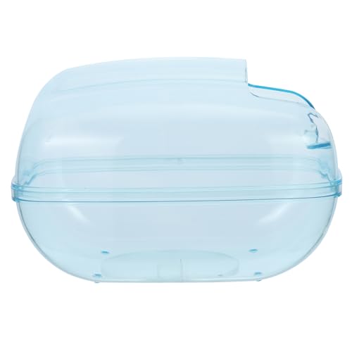 UKCOCO Hamster Duschbecken Transparentes Hamsterbad Für Pflege Als Sandbad Und Toilettenbecken Käfigzubehör Für Hamster Und Kleintiere von UKCOCO