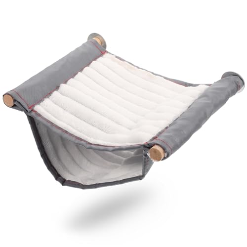 UKCOCO Hamster Hängematte Aus Weichem Fleece Bequeme Hängematte Für Hamster Und Chinchillas Abnehmbar Und Waschbar Für Käfige Große Gemütliche Schlafgelegenheit UKCOCO Hamster Hängematte Aus Weichem Fleece Bequeme Hängematte Für Hamster Und Chinchillas Abnehmbar Und Waschbar Für Käfige Große Gemütliche Schlafgelegenheit von UKCOCO