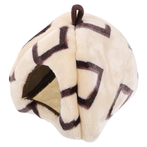 UKCOCO Hamster Hängematte Aus Weichem Kuschelnest Für Kleine Als Käfigzubehör Für Hamster Meerschweinchen Und Andere Kleintiere Zu Installieren von UKCOCO