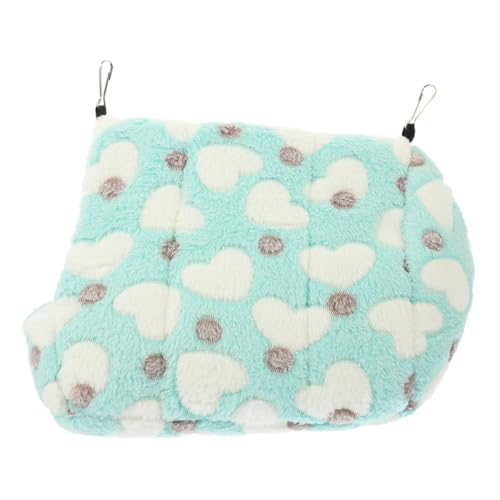 UKCOCO Hamster Hängematte Hamster Unterschlupf Kaninchen Ruhendes Nest Versteckbett Für Hamster Hamsterschlafbetten Hamster Schlafkissen Hamster Ausweichen Baumwolle Light Green UKCOCO Hamster Hängematte Hamster Unterschlupf Kaninchen Ruhendes Nest Versteckbett Für Hamster Hamsterschlafbetten Hamster Schlafkissen Hamster Ausweichen Baumwolle Light Green von UKCOCO