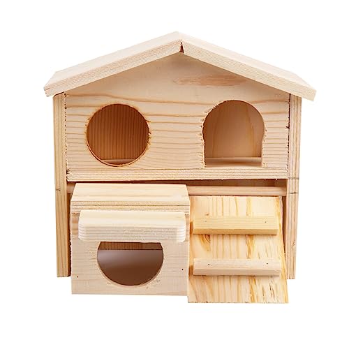 UKCOCO Hamster Hütte Versteck drinnen Klettern Haustier Häuser Hamster hamsterspielzeug hamsterzubehör Hamster zubehör hamsterkäfige Backenzahnnest des Hamsters Protokoll von UKCOCO