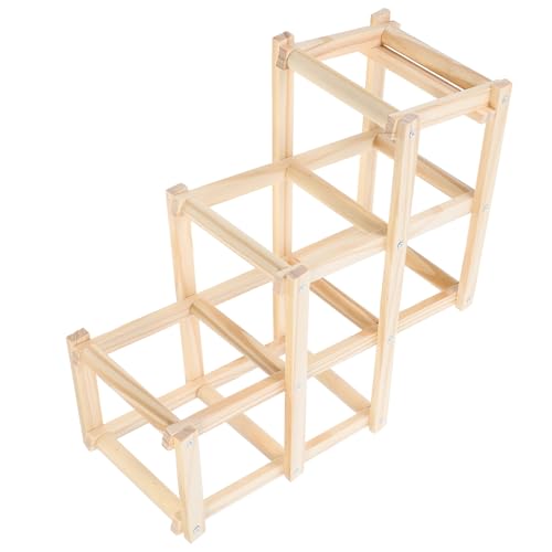 UKCOCO Holz Hamster Kletterleiter Kletterspielzeug Für Hamster Mäuse Kleintiere Sicheres Naturholz Interaktives Spielzeug Für Mentale Physische Teiliges UKCOCO Holz Hamster Kletterleiter Kletterspielzeug Für Hamster Mäuse Kleintiere Sicheres Naturholz Interaktives Spielzeug Für Mentale Physische Teiliges von UKCOCO