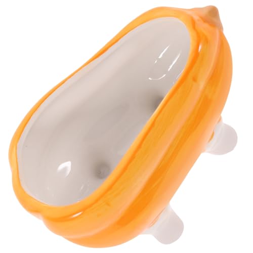 UKCOCO Hamster Sandbadewanne aus Keramik Kürbisform Hygienisches Badezimmer für Kleintiere Vielseitig als Futter oder Spielschale für Hamster und Andere UKCOCO Hamster Sandbadewanne aus Keramik Kürbisform Hygienisches Badezimmer für Kleintiere Vielseitig als Futter oder Spielschale für Hamster und Andere von UKCOCO
