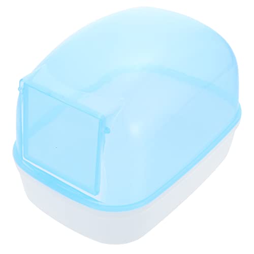 UKCOCO Kunststoffbehälter Plastikwanne Hamster Waschraumbox 2Pcs Hamster Sand Badezimmer Hamster Kisten Sandbades Beh?lter Hamster Beh?lter Hamsterbadewannen Kunststoffwanne Badezubehör von UKCOCO