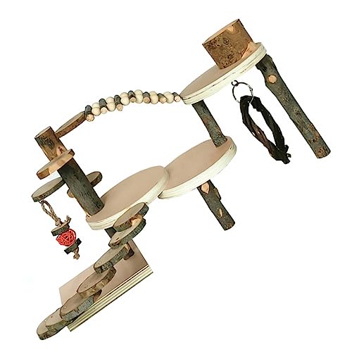 UKCOCO Haustierleiter-kletterspielzeug Aus Holz Für Hamster Mäuse Vögel Holzspielzeug Für Lustige Übungen Zufälliger Stil UKCOCO Haustierleiter-kletterspielzeug Aus Holz Für Hamster Mäuse Vögel Holzspielzeug Für Lustige Übungen Zufälliger Stil von UKCOCO