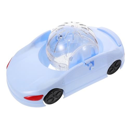 UKCOCO Hamster-laufball, Autoförmiges Haustierspielzeug Mit Kristallkugel, Hamster, Kleines, Geräuschloses Laufrad, Käfigzubehör Für Die Bewegung Von Kleintieren, Rennmäuse UKCOCO Hamster-laufball, Autoförmiges Haustierspielzeug Mit Kristallkugel, Hamster, Kleines, Geräuschloses Laufrad, Käfigzubehör Für Die Bewegung Von Kleintieren, Rennmäuse von UKCOCO