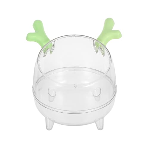 UKCOCO Hamster Badezimmer-Toilette Für Kleintiere Multifunktionale Sandbad Und Toilettenschale Für Hamster Chinchillas Und Meerschweinchen Aus Leichtem Einfach Zu Reinigen Verwenden von UKCOCO